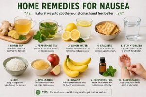 nausea relief at home