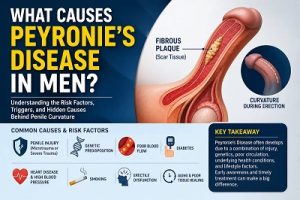 what causes peyronie's disease in men